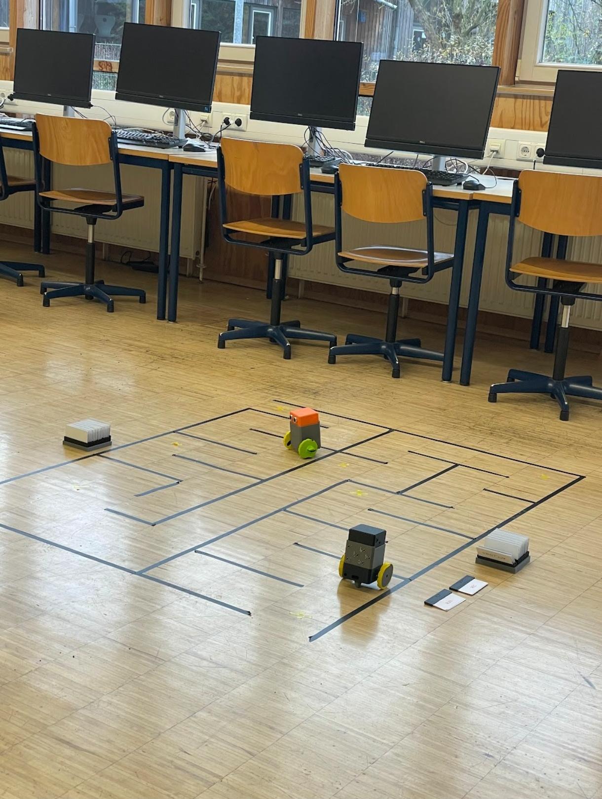 Der echte ByteBuddy – 3D-gedruckter Lernroboter von BitBiber TechTalente